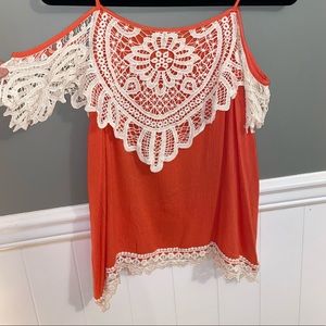 Off the shoulder tank top